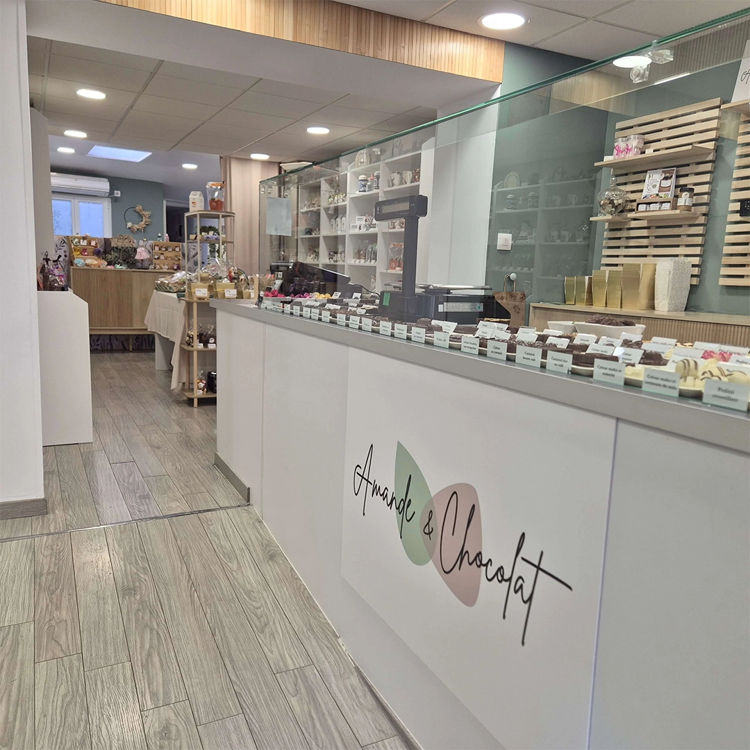 Boutique chocolaterie - Amande & Chocolat - Chocolaterie - Lillers