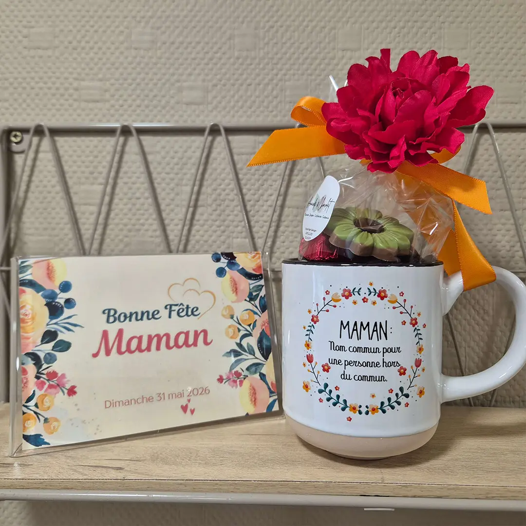 Chocolat coffret - Amande & Chocolat - Chocolaterie - Lillers - cadeau - bonne fête maman - fête - travail - aire sur la lys - fête des mères